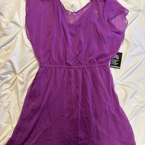 Express Vibrant Purple Fabric